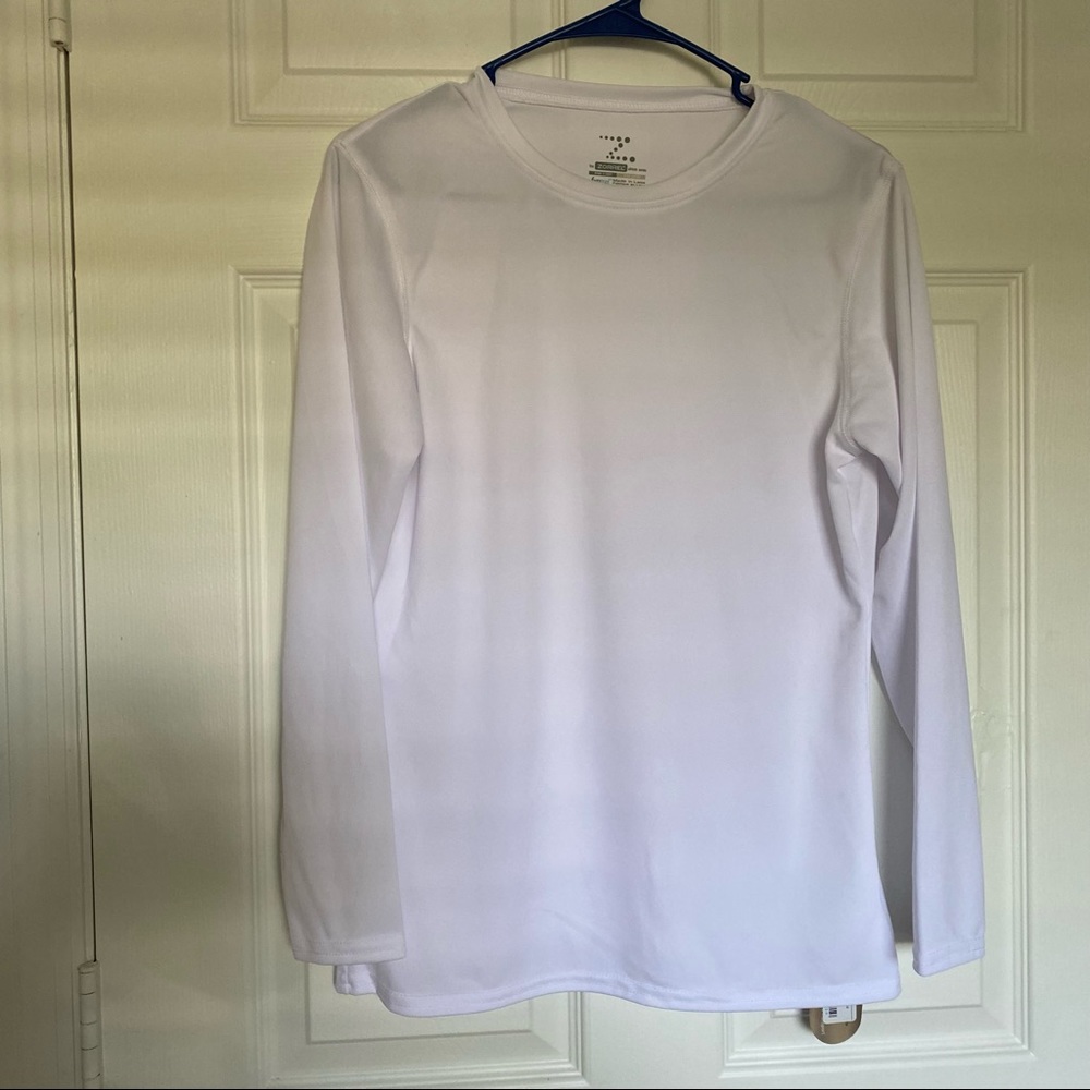 Zorrel Athlete Series White Long Sleeve Shirt